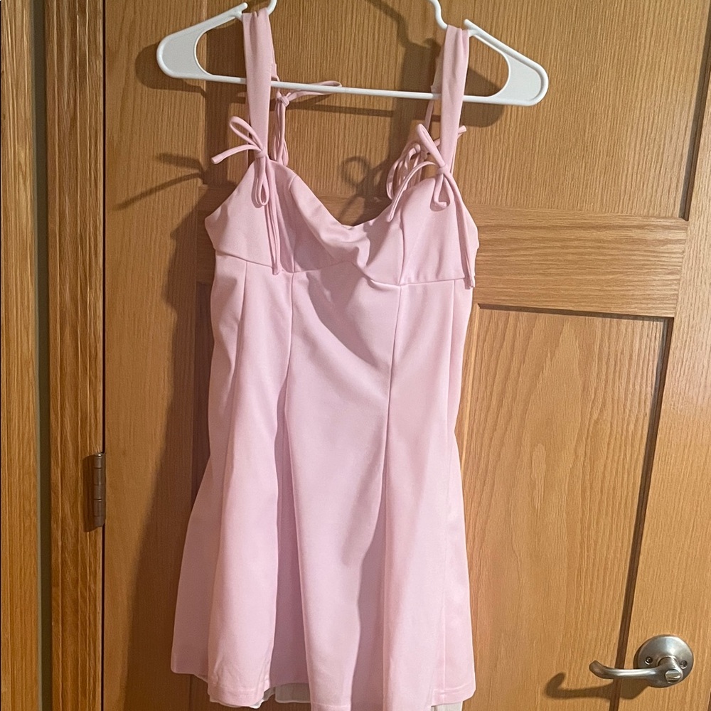 Pink Sleeveless Dress